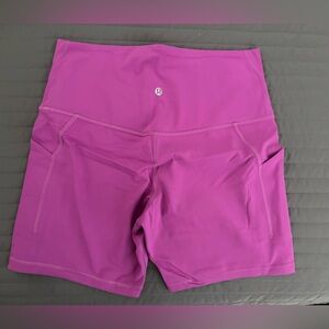 lululemon athletica Align Short 6in Vivid Plum Size 10